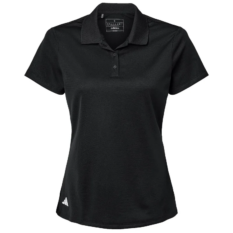 Versatile Outfits Adidas Women's Black Basic Sport Polo