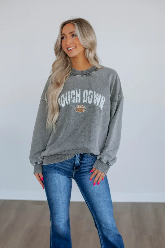 Casual Chic for Women Touch Down Oversized Crewneck