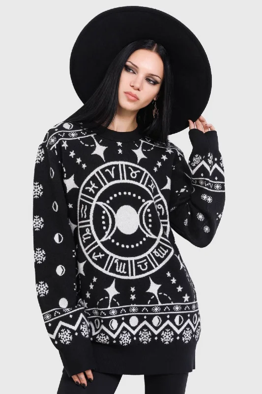 Sale Clearance Cosmic Hallowmas Sweater