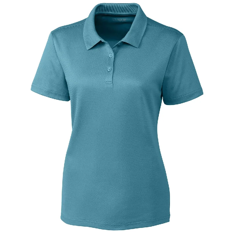 Women's Resort Garments Clique Women's Dusty Blue Spin Pique Polo