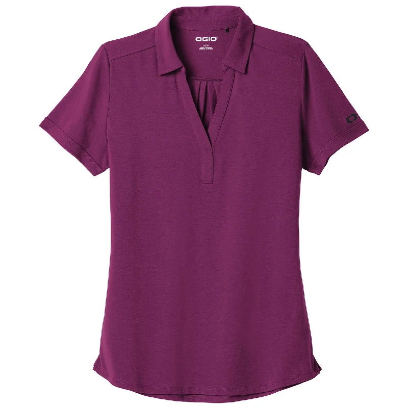 Sophisticated Outfits OGIO Women's Purple Fuel Limit Polo