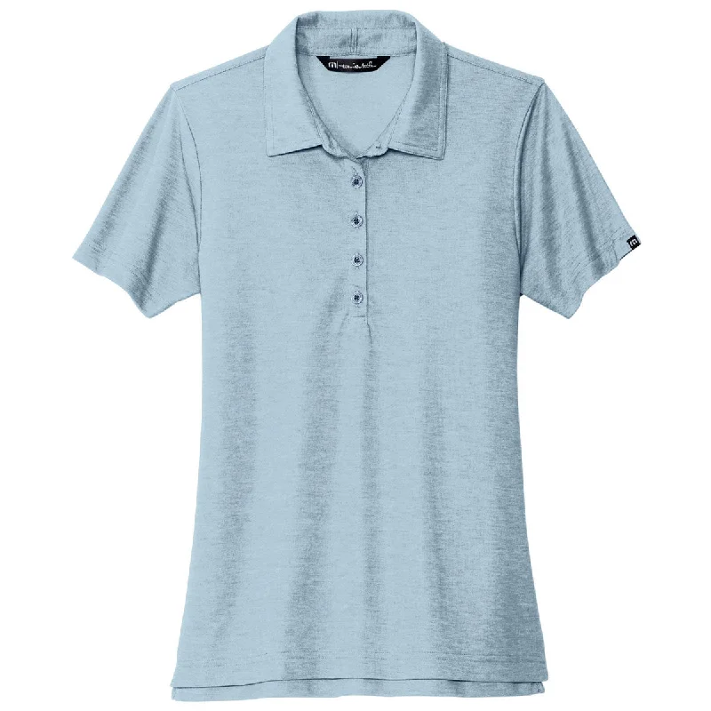 Sophisticated Style TravisMathew Women's Allure Heather Oceanside Heather Polo