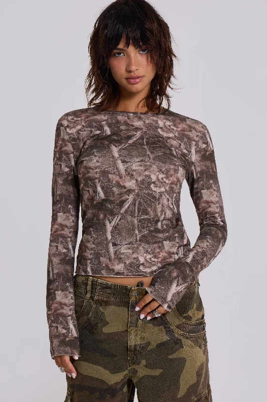 Casual Fashion for Women Woodland Long Sleeve