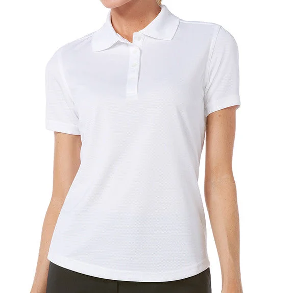 Casual Chic Callaway Women's White Core Performance Polo