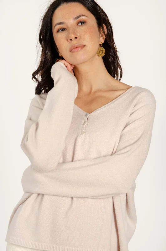 Fashionable Tops for Women OLGA SWEATER // BEIGE