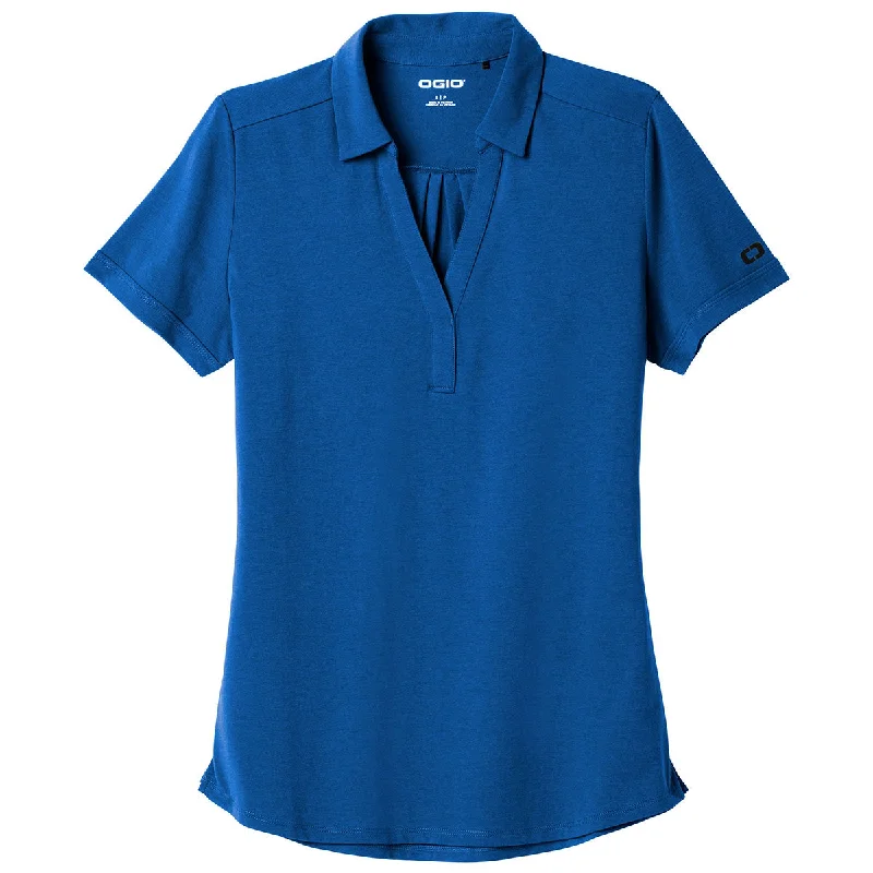 Women's Functional Outdoor Garments OGIO Women's Force Blue Limit Polo