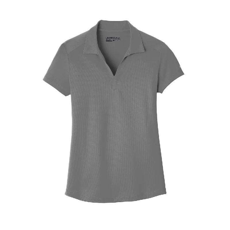 Women's Travel Outfit Set Nike Women's Dark Grey Dri-FIT Legacy Polo