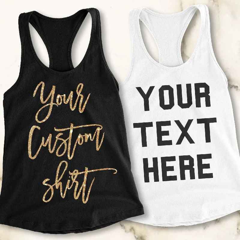 Women's Evening Wear Cosybreezee - Custom Tank Top for Women - Personalized Style and Color Options