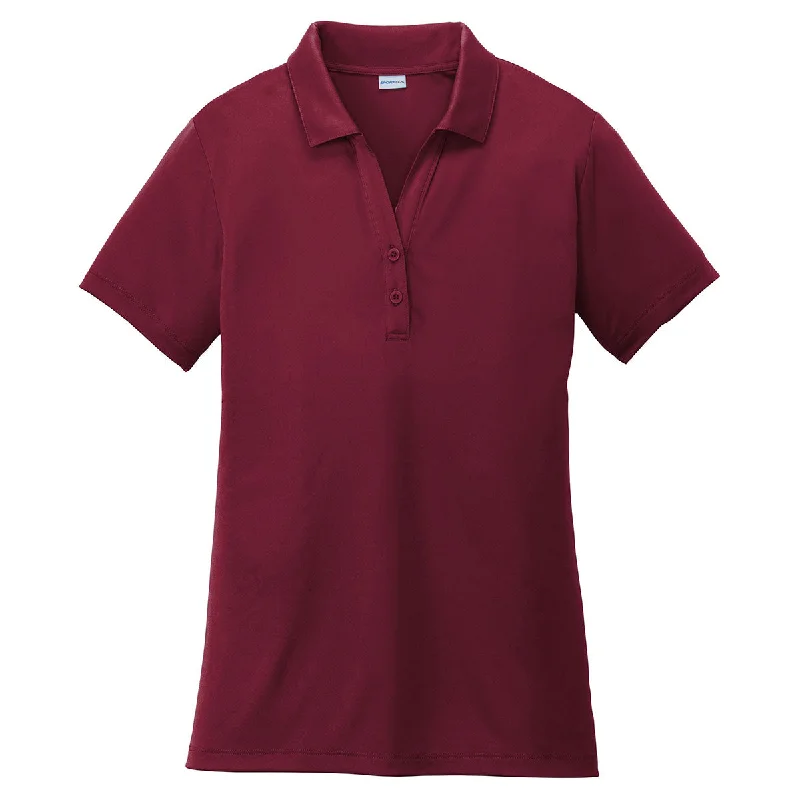 Chic Casual Style Sport-Tek Women's Maroon PosiCharge Competitor Polo