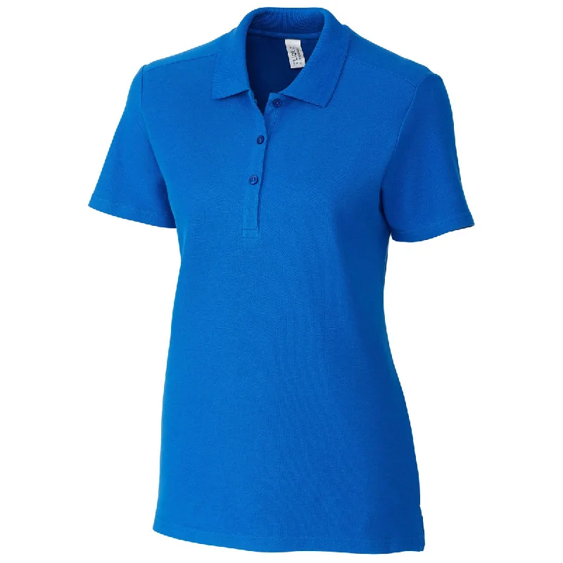 Women's Contemporary Apparel Clique Women's Royal Blue Addison Polo