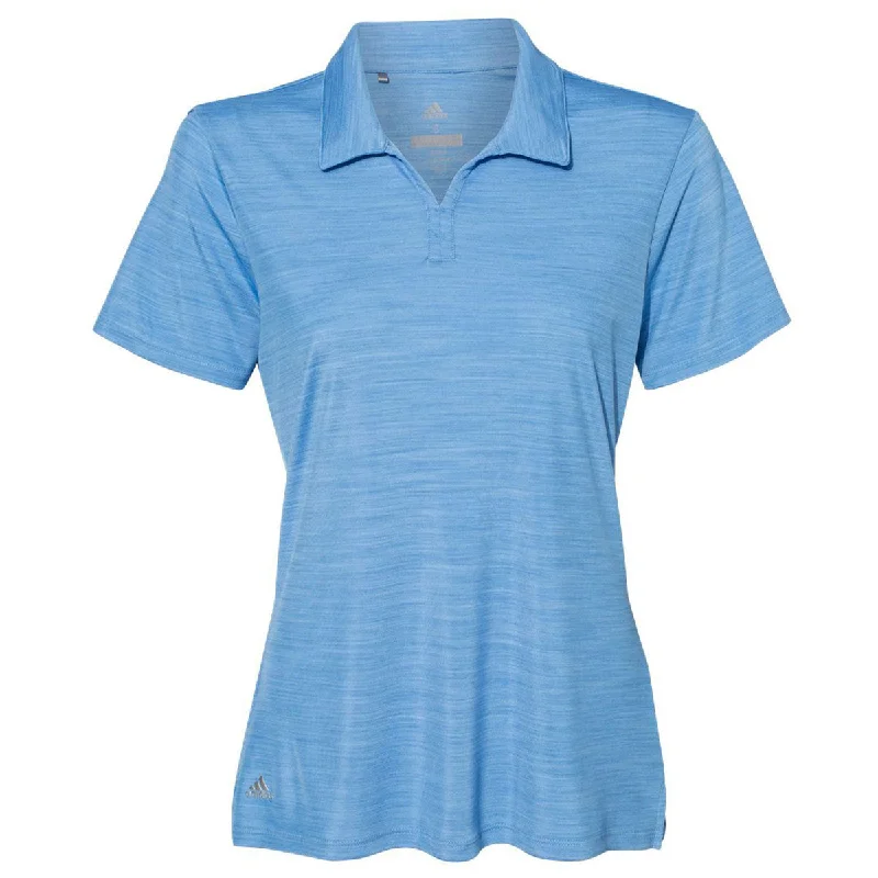 Women's Festive Attire adidas Women's Lucky Blue Melange Sport Polo