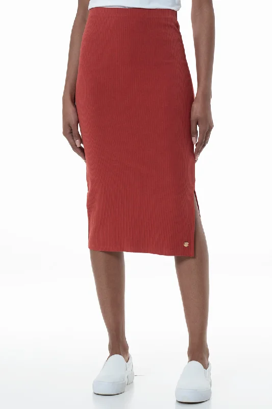 Trendy Women's Fashion Bodycon Skirt _ 153862 _ Red