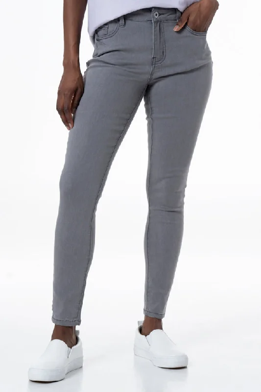 City Fashion Rf01 Mid-Rise Skinny Jeans _ 135676 _ Grey Wash