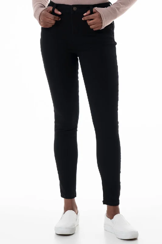 Bold Fashion Rf01 Mid-Rise Skinny Jeans _ 145800 _ Black