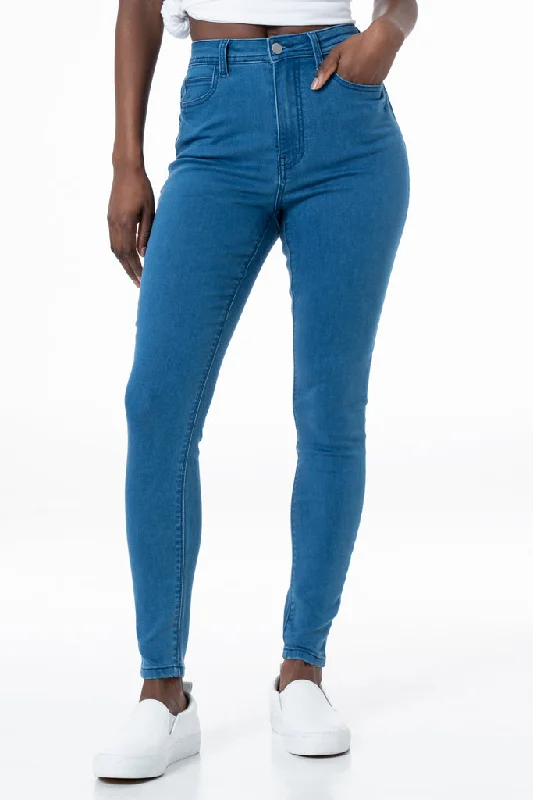 Luxury Fashion Rf09 Hi-Waisted Denim Jeans _ 135679 _ Mid Wash