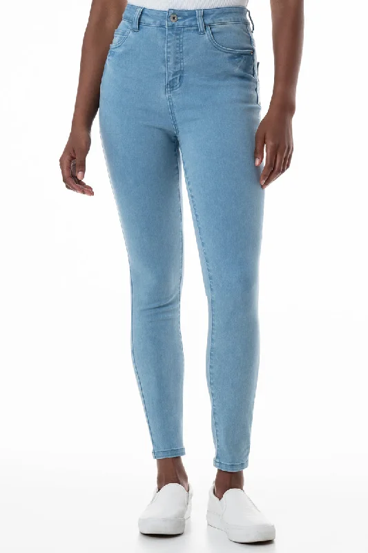 Season Sale Rf09 Hi-Waisted Skinny Jeans _ 148253 _ Light Wash