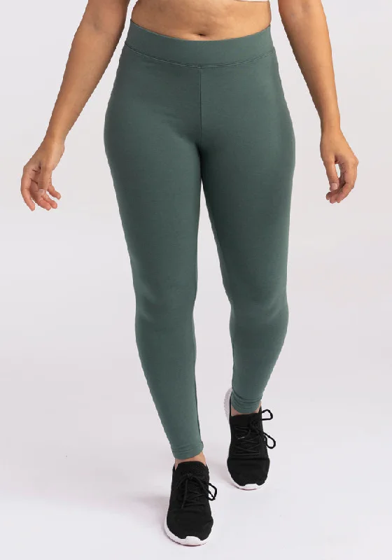 Women's Casual Garments Stella Leggings - Duck Green