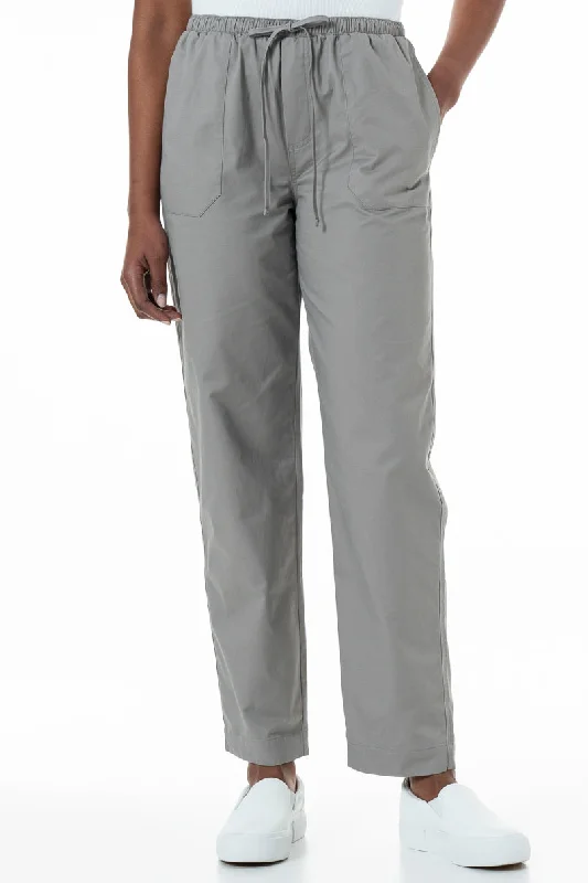 Comfortable Women's Outfits Straight Leg Pants _ 152034 _ Grey