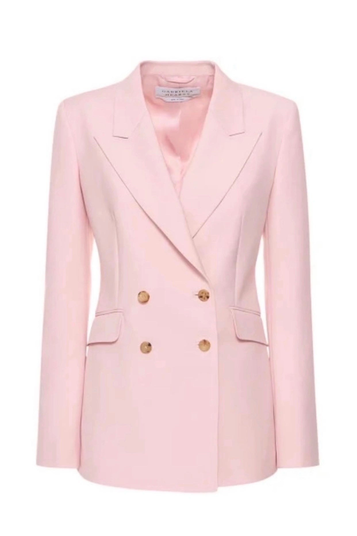 Sophisticated Fashion Angela Blazer in Blush Sportswear Wool