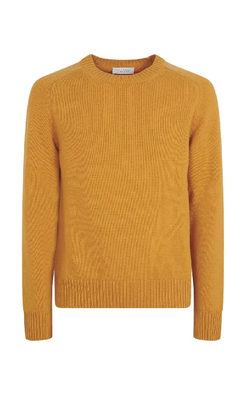 Best Online Boutiques Daniel Knit Sweater in Golden Birch Cashmere