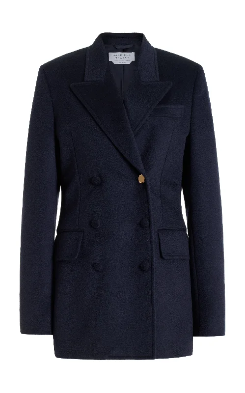 Fashion Sale Nico Blazer in Dark Navy Cashmere