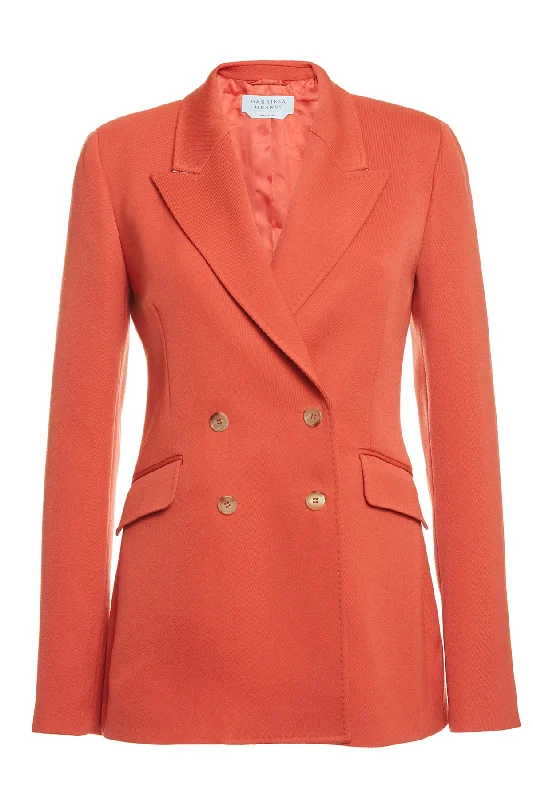 Bold Fashion Stephanie Blazer in Spice Virgin Wool