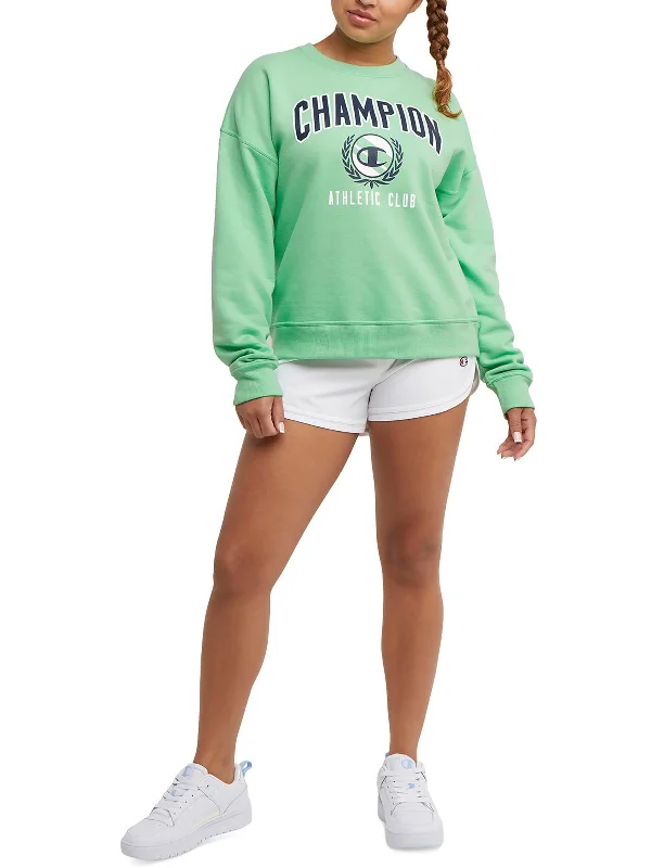 Women's Tailored Outfit Athletic Club Womens Graphic Crewneck Sweatshirt