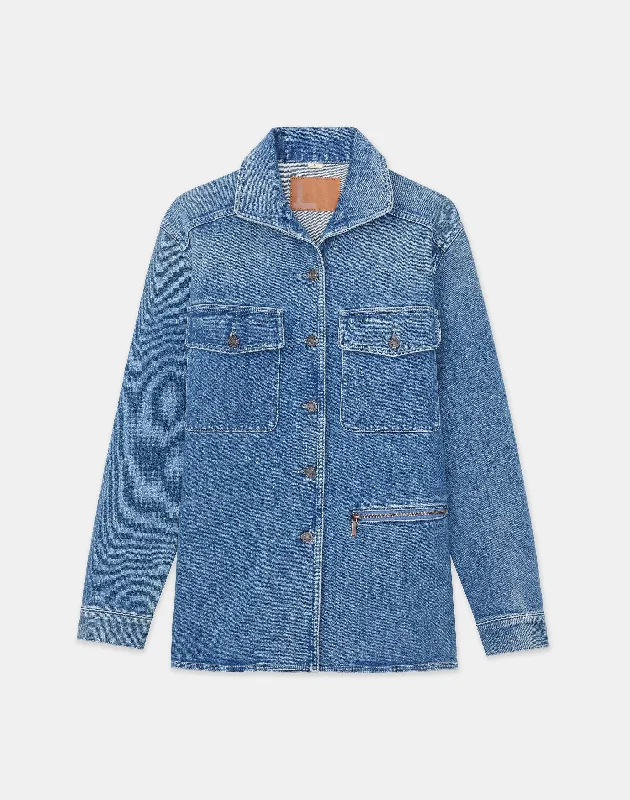 Women's Clothes L148 Denim Chore Jacket