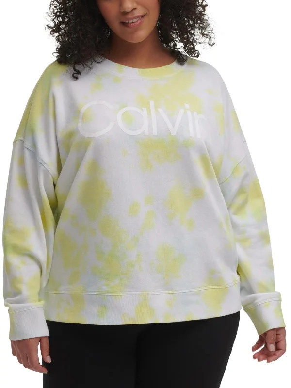 Women's Transitional Outfit Plus Womens Tie Dye Logo Sweatshirt