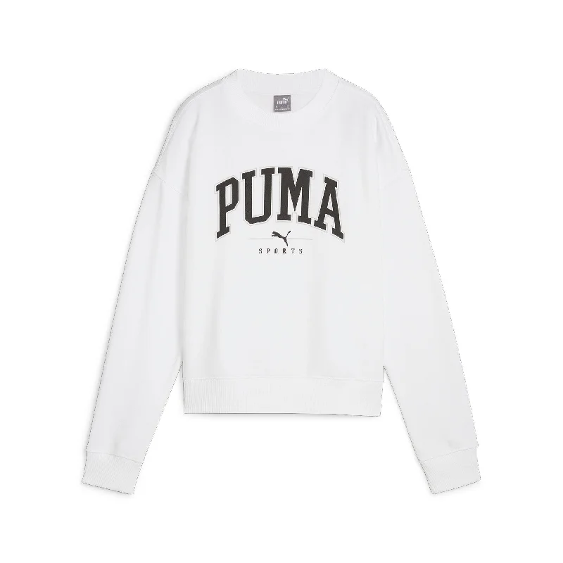 Women's Vacation Outfit Set PUMA Women's SQUAD Full-Length Crewneck