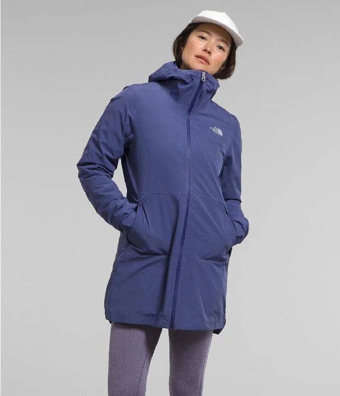 Modern Women's Apparel The North Face Thermoball Eco Women's Cave Blue Triclimate Parka Jacket S NCL411