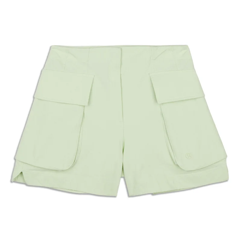 Best Boutiques Online Relaxed-Fit Super-High-Rise Cargo Short - Resale