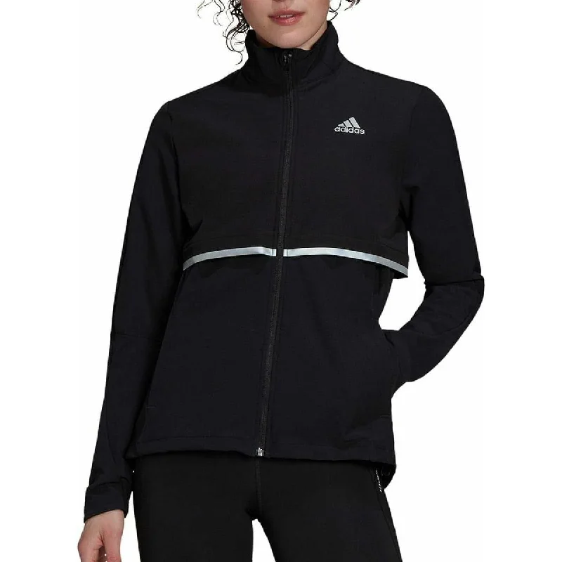 Luxe Women's Fashion adidas Own The Run Soft Shell Womens Running Jacket - Black