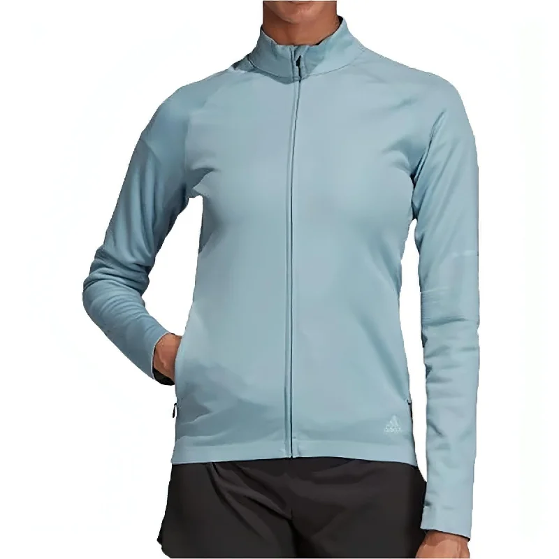 Women's Clothing Online adidas PHX Womens Track Running Jacket - Grey