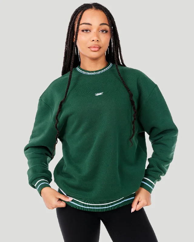 Women's Holiday Attire Alpine Crewneck - Green