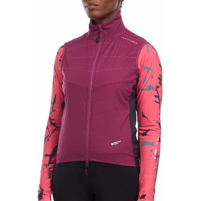 Fashion Essentials Altura Icon Rocket Insulated Packable Womens Cycling Gilet - Purple