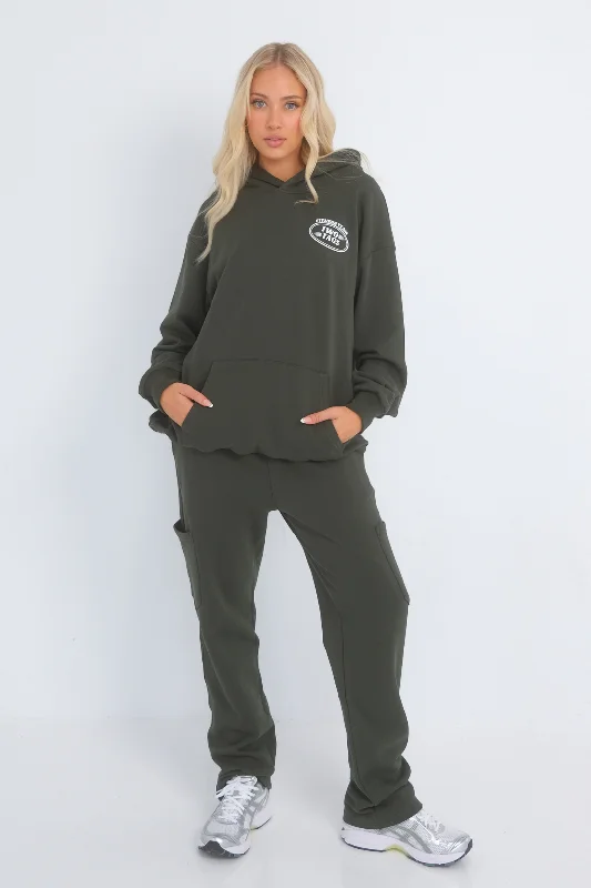 Versatile Women's Clothing for All Occasions AW23 Team Hoodie - Pine