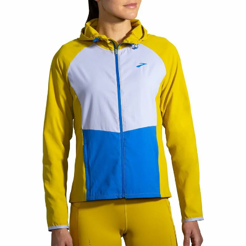 Trendy Outfits For Girls Brooks Canopy Womens Running Jacket - Yellow