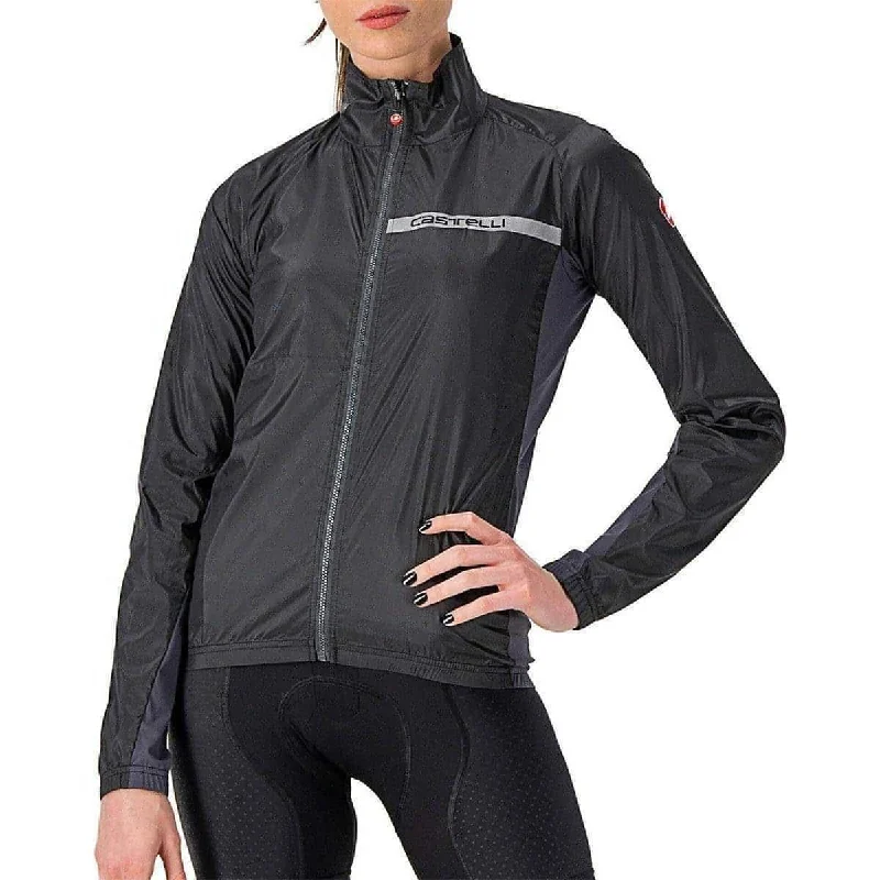 Clothing Store Castelli Squadra Stretch Womens Cycling Jacket - Black