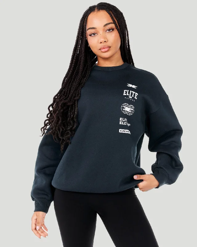 Women's Elegant Apparel Collective Crewneck - Navy