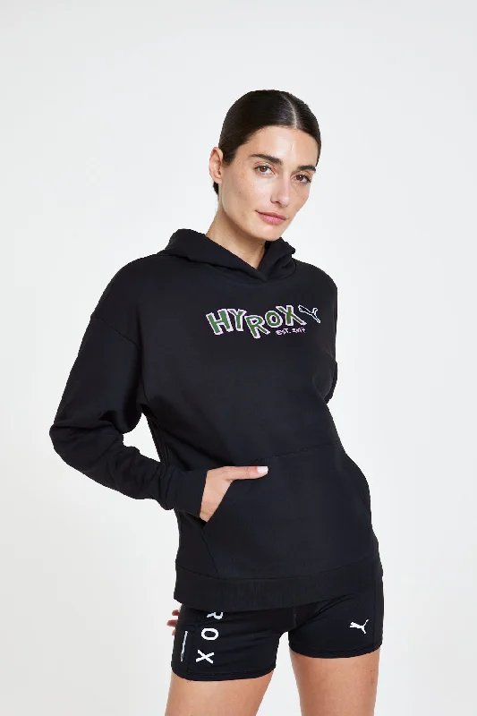 Workwear Fashion for Women HYROX|PUMA HER Hoodie TR - Black