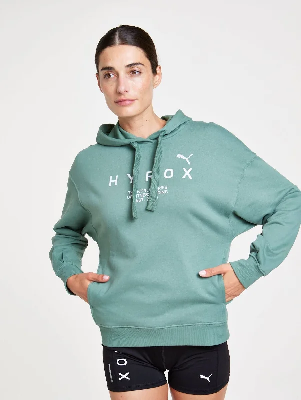 Women's Seasonal Fashion Trends HYROX|PUMA HER Hoodie TR - Green