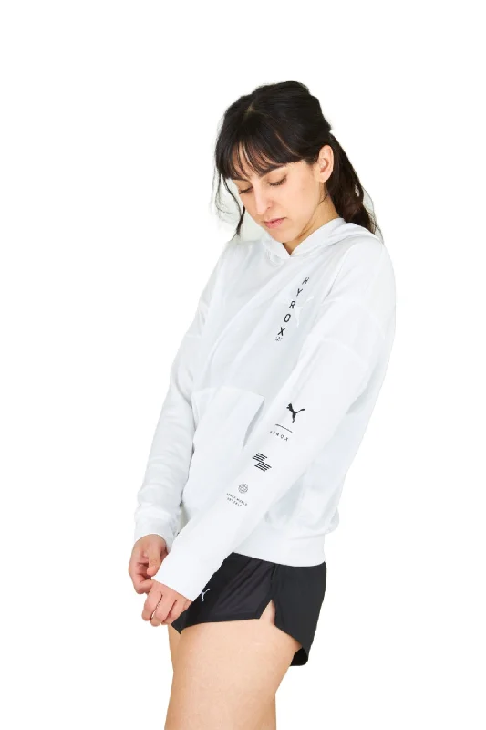 Casual Attire For Women HYROX|PUMA Tech Knit Hoodie - White