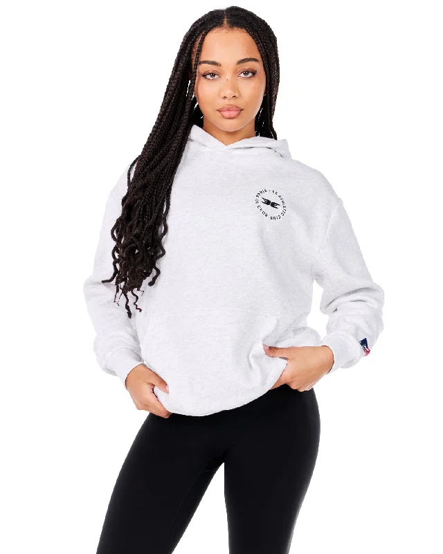 Women's Casual Attire Mascot Van Hoodie - Polar