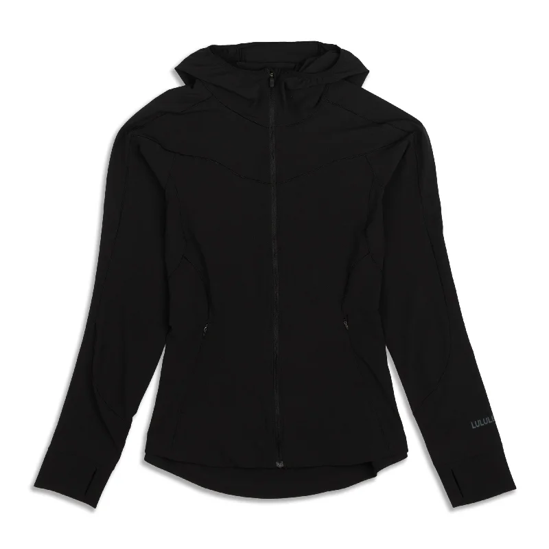 Trendy Women's Apparel Mist Over Windbreaker