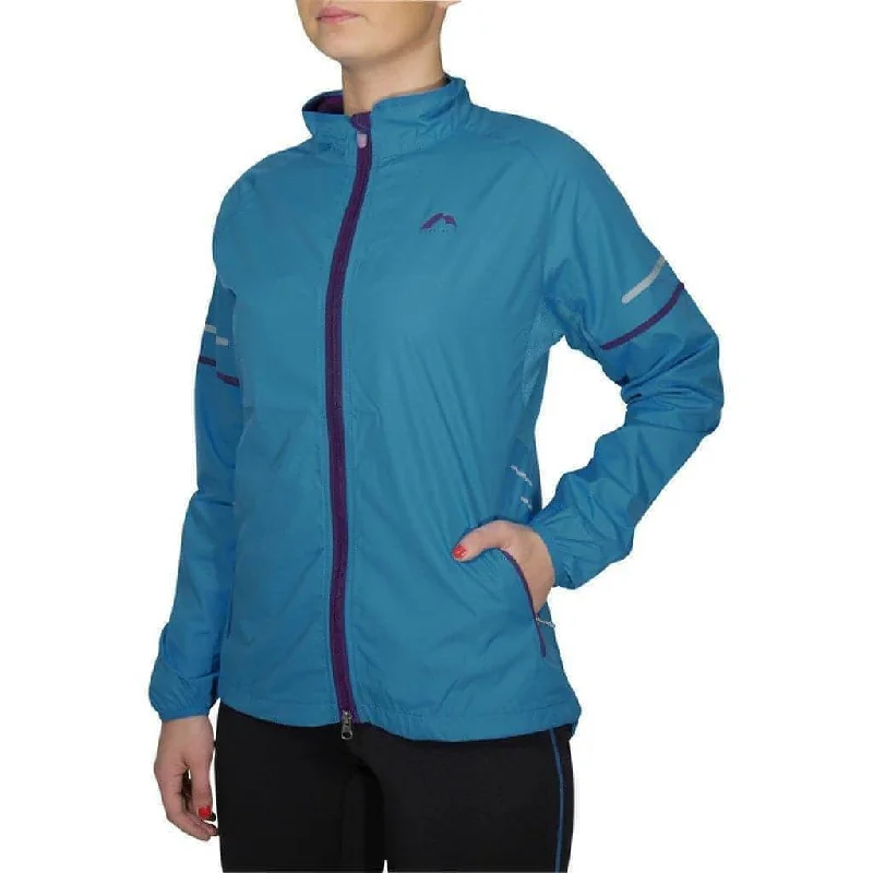 Early Bird Offer More Mile Prime Womens Running Jacket - Blue