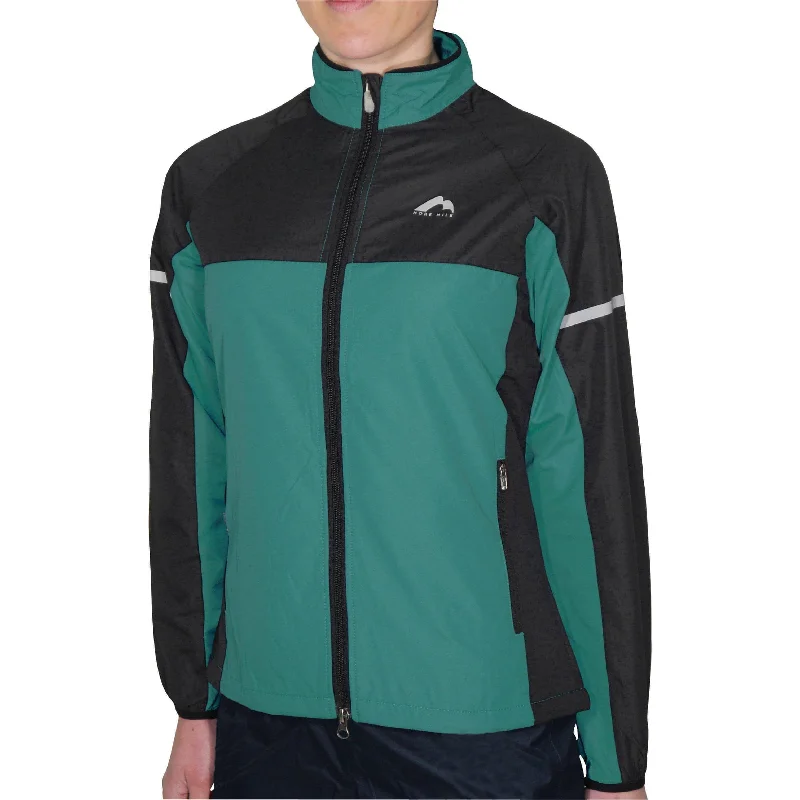 New Arrival Discount More Mile Select Woven Womens Running Jacket - Green