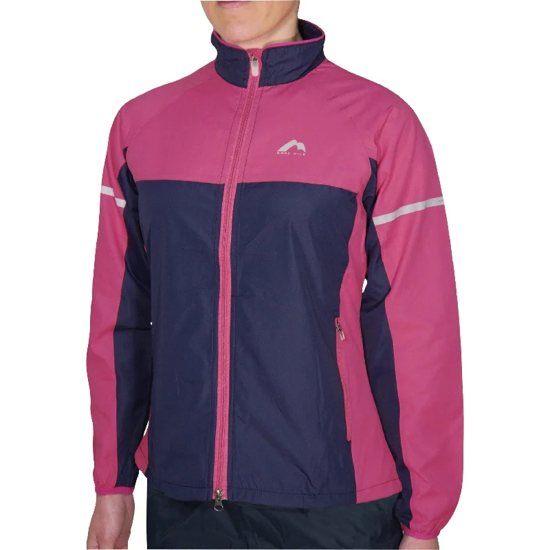 Clothes For Sale More Mile Select Woven Womens Running Jacket - Pink