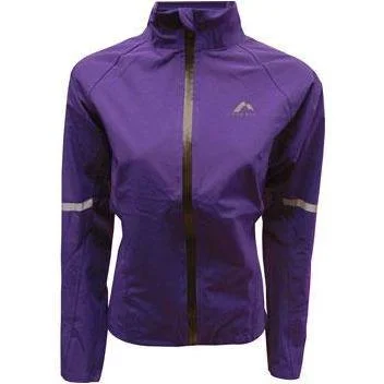 Affordable Women's Clothing Online More Mile Waterproof Womens Running Jacket - Purple