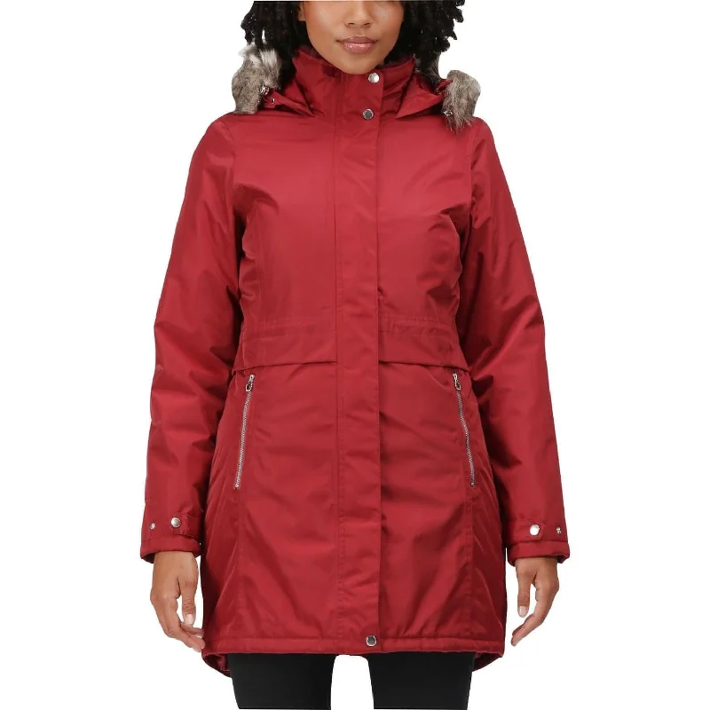 Women's Clothes for All-Day Comfort and Style Regatta Lexis Waterproof Insulated Womens Parka Jacket - Red